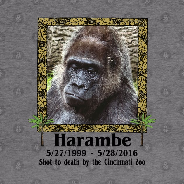 Harambe Memorial by blueversion